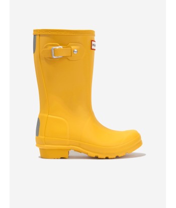 Hunter Kids Original Wellington Boots in Yellow acheter en ligne