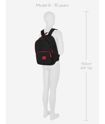 Hugo Kids Logo Backpack in Black Vous souhaitez 