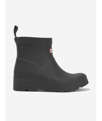 Hunter Kids Play Wellington Boots in Black en linge