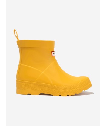 Hunter Kids Play Wellington Boots in Yellow soldes