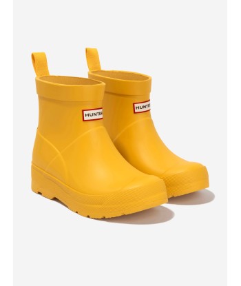 Hunter Kids Play Wellington Boots in Yellow soldes