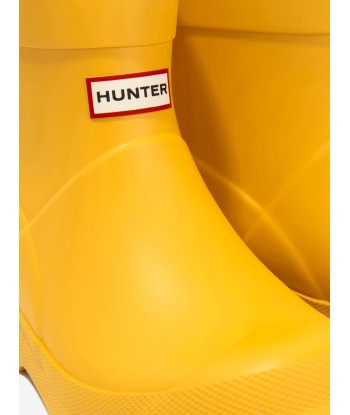 Hunter Kids Play Wellington Boots in Yellow soldes