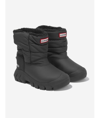 Hunter Kids Intrepid Snow Boots in Black Découvrez la collection