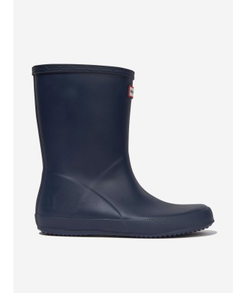 Hunter Kids Original First Classic Wellington Boots in Navy la livraison gratuite