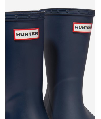 Hunter Kids Original First Classic Wellington Boots in Navy la livraison gratuite