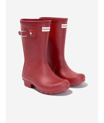 Hunter Kids Original Wellington Boots in Red la chaussure