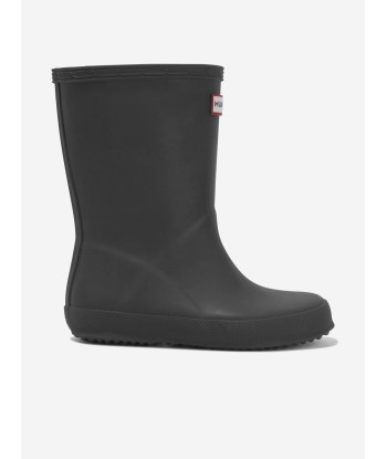 Hunter Kids Original First Classic Wellington Boots in Black Economisez 