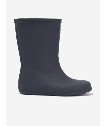 Hunter Kids Original First Classic Wellington Boots in Navy la livraison gratuite