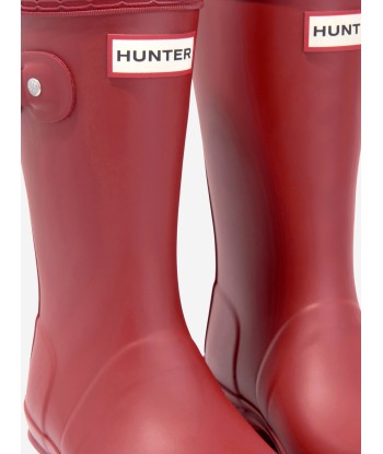 Hunter Kids Original Wellington Boots in Red la chaussure