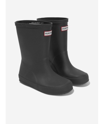 Hunter Kids Original First Classic Wellington Boots in Black Economisez 