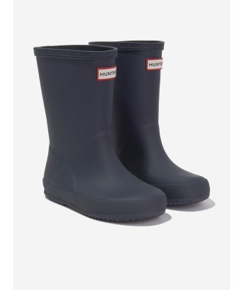 Hunter Kids Original First Classic Wellington Boots in Navy la livraison gratuite