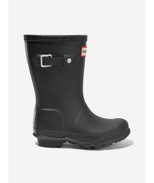 Hunter Kids Original Wellington Boots in Black livraison et retour toujours gratuits