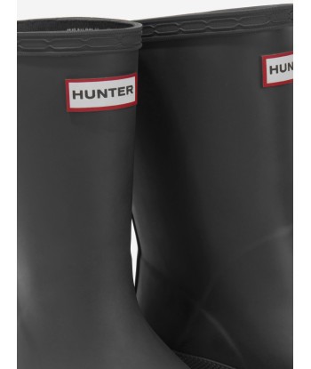 Hunter Kids Original First Classic Wellington Boots in Black Economisez 