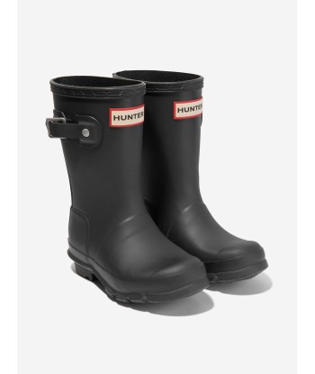 Hunter Kids Original Wellington Boots in Black livraison et retour toujours gratuits