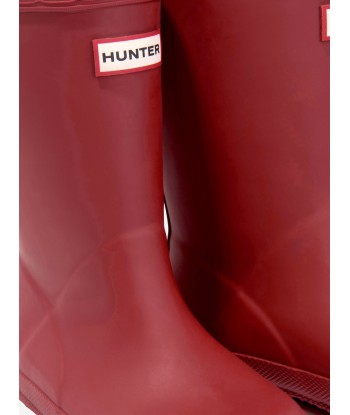 Hunter Kids Original First Classic Wellington Boots in Red est présent 