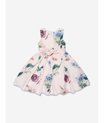 iAMe Girls Floral Printed A Line Dress in Pink 2 - 3 jours ouvrés.