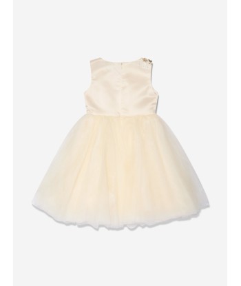 iAMe Girls Tulle Dress in Cream pas cher chine