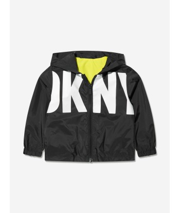 DKNY Kids Reversible Windbreaker in Black de pas cher