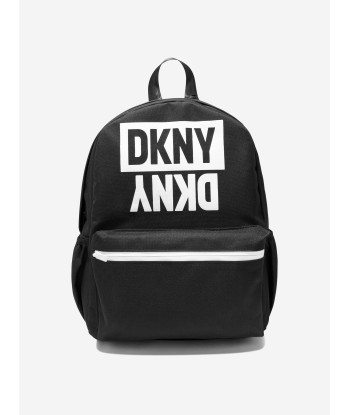 DKNY Kids Logo Backpack in Black Economisez 