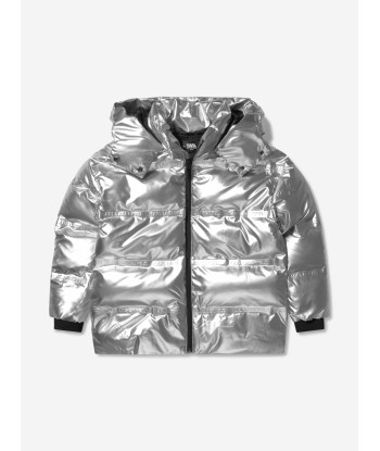 Karl Lagerfeld Girls Hooded Puffer Jacket suggérées chez