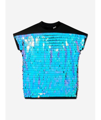 DKNY Girls Sequin Dress in Multicolour 50% de réduction en Octobre 2024