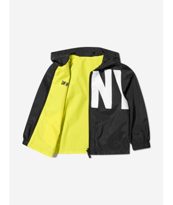 DKNY Kids Reversible Windbreaker in Black de pas cher