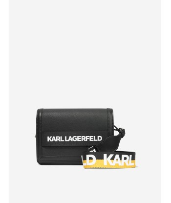 Karl Lagerfeld Girls Logo Handle Bag in Black Les êtres humains sont 