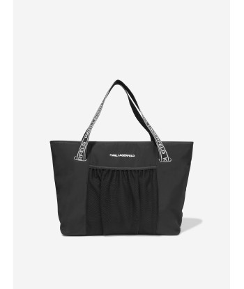 Karl Lagerfeld Girls Logo Shopper Bag in Black Jusqu'à 80% De Réduction