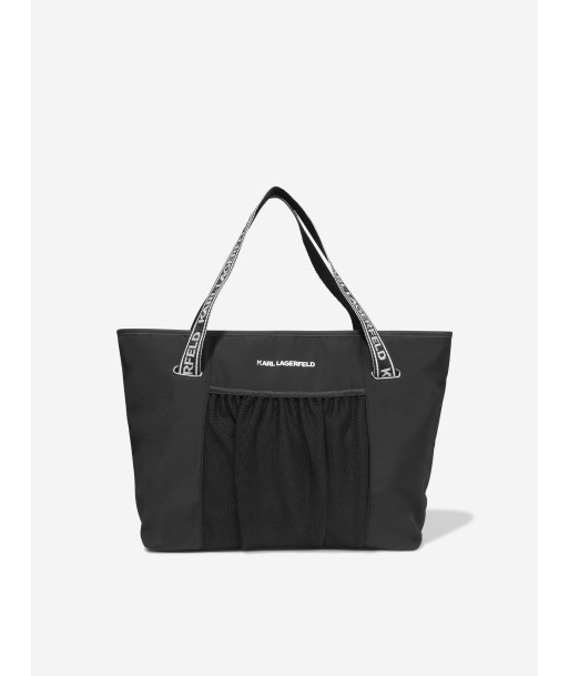 Karl Lagerfeld Girls Logo Shopper Bag in Black Jusqu'à 80% De Réduction