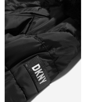 DKNY Girls Hooded Puffer Jacket Véritable concentré