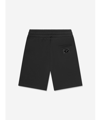 Dolce & Gabbana Boys Bermuda Shorts in Black de pas cher