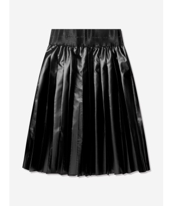 Karl Lagerfeld Girls Pleated Midi Skirt in Black 50-70% off 