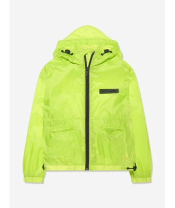 Karl Lagerfeld Boys Hooded Windbreaker in Green solde