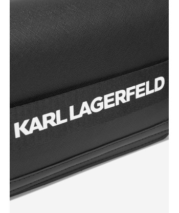 Karl Lagerfeld Girls Logo Handle Bag in Black Les êtres humains sont 