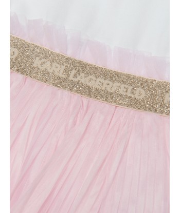 Karl Lagerfeld Baby Girls Tutu Dress in Pink de pas cher