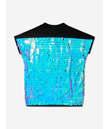 DKNY Girls Sequin Dress in Multicolour 50% de réduction en Octobre 2024