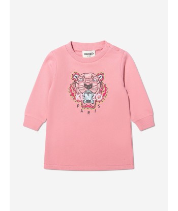 KENZO Baby Girls Tiger Sweater Dress en ligne des produits 