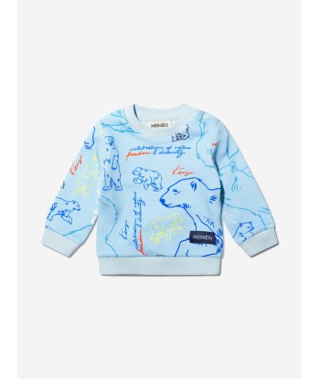 KENZO Baby Boys Polar Bear Sweatshirt livraison gratuite