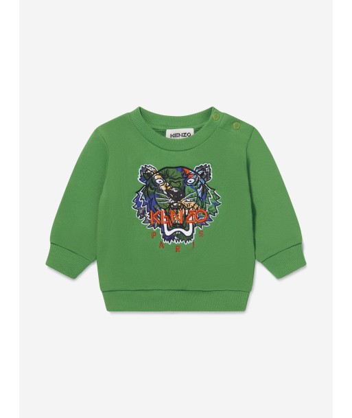 KENZO Baby Boys Embroidered Tiger Sweatshirt Profitez des Offres !