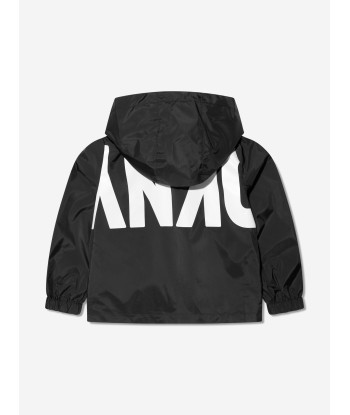 DKNY Kids Reversible Windbreaker in Black de pas cher