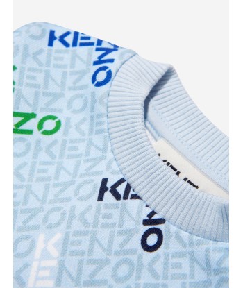 KENZO Baby Boys Cross Logo Sweatshirt Paris Déstockage Promo