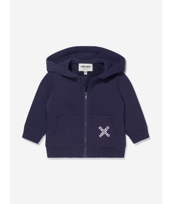 KENZO Baby Boys Cross Logo Zip Up Top À commander