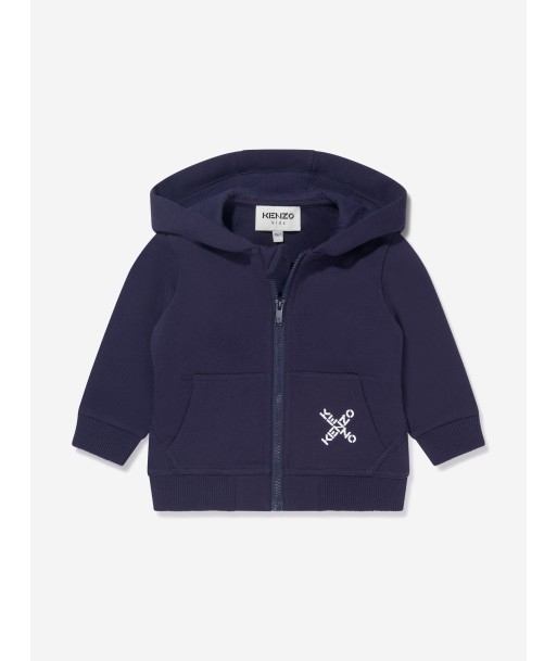 KENZO Baby Boys Cross Logo Zip Up Top À commander