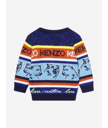 KENZO Baby Boys Multi Iconics Jumper pour bénéficier 