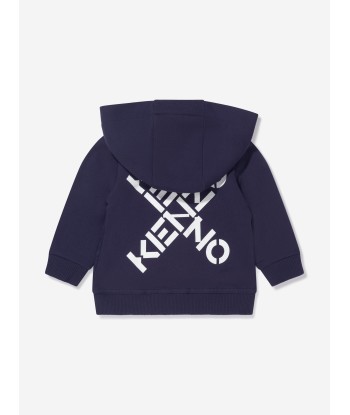 KENZO Baby Boys Cross Logo Zip Up Top À commander