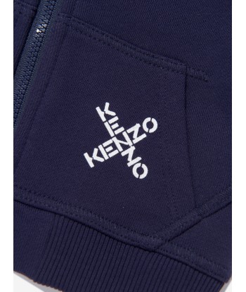 KENZO Baby Boys Cross Logo Zip Up Top À commander