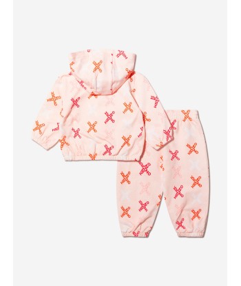 KENZO Baby Girls Cross Logo Tracksuit brillant des détails fins