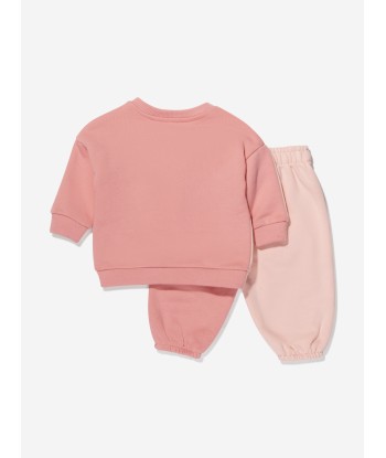 KENZO Baby Girls Colourblock Reversible Tracksuit pas cher 