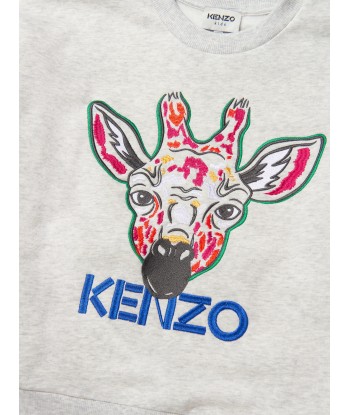 KENZO Girls Embroidered Giraffe Sweatshirt offre 