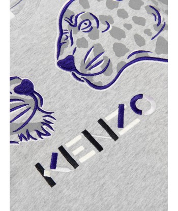 KENZO Girls Tiger And Friend Jersey Dress l'achat 